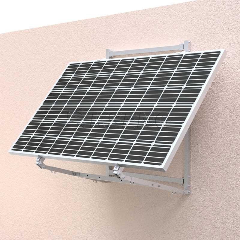 Support de montage mural pour panneau solaire à angle réglable Easy Solar Kit
