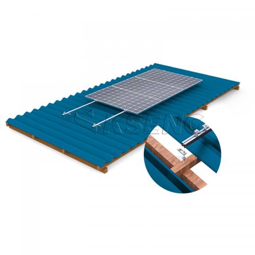 tile roof solar mounting structure