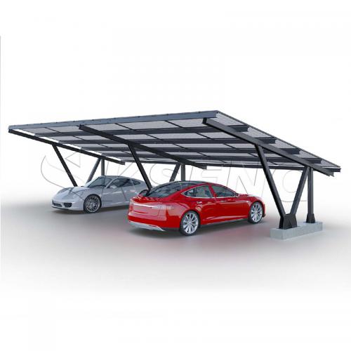 Solar Car Parking Mounting Structures Waterproof Solar Carport Mounting System
