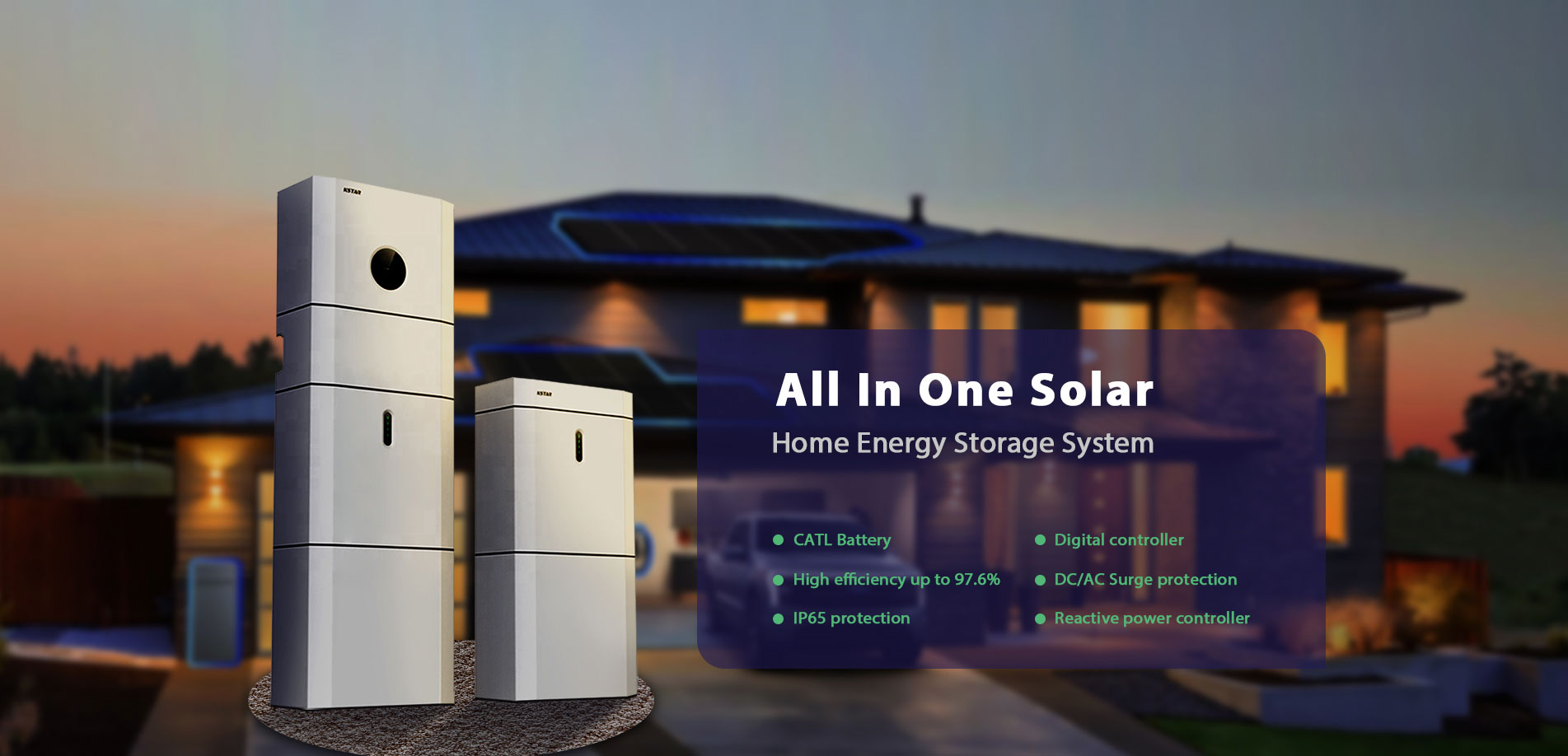 All In One Solar Energy Storage