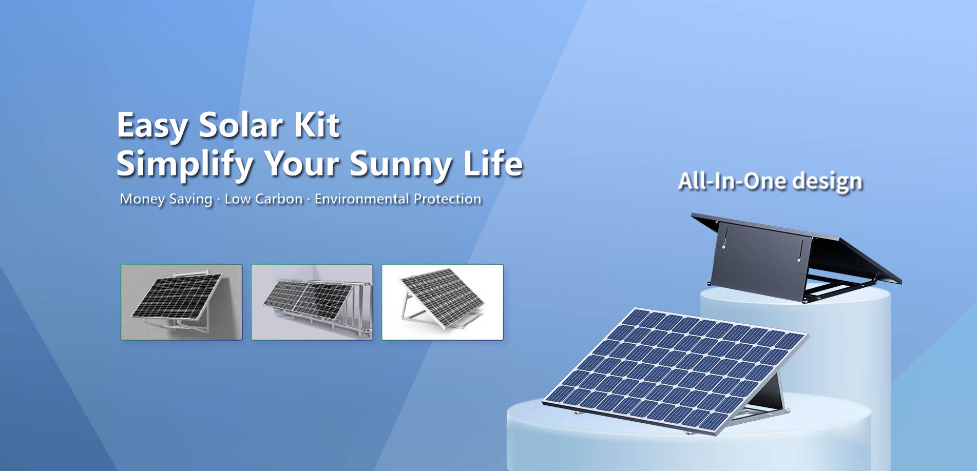 Easy solar kit system