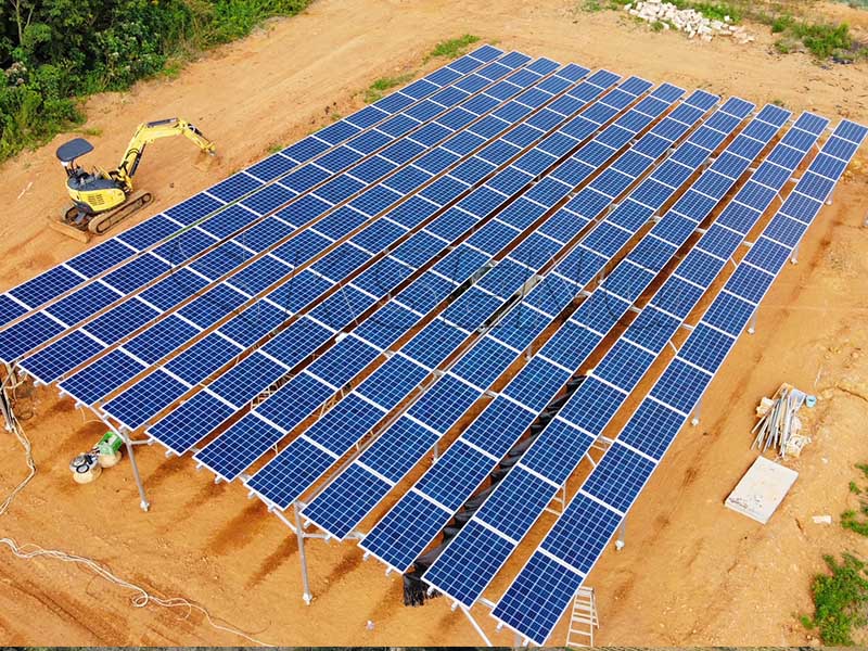 Système de ferme solaire du Japon 424.32KW

